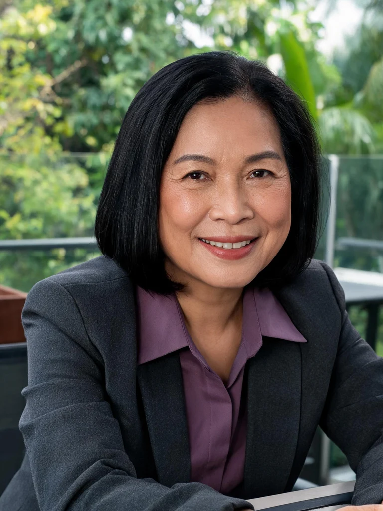 Professional portrait of Mei Lin Chen