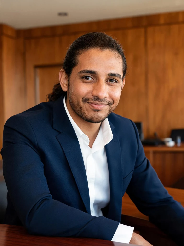 Professional portrait of Alejandro Mendoza