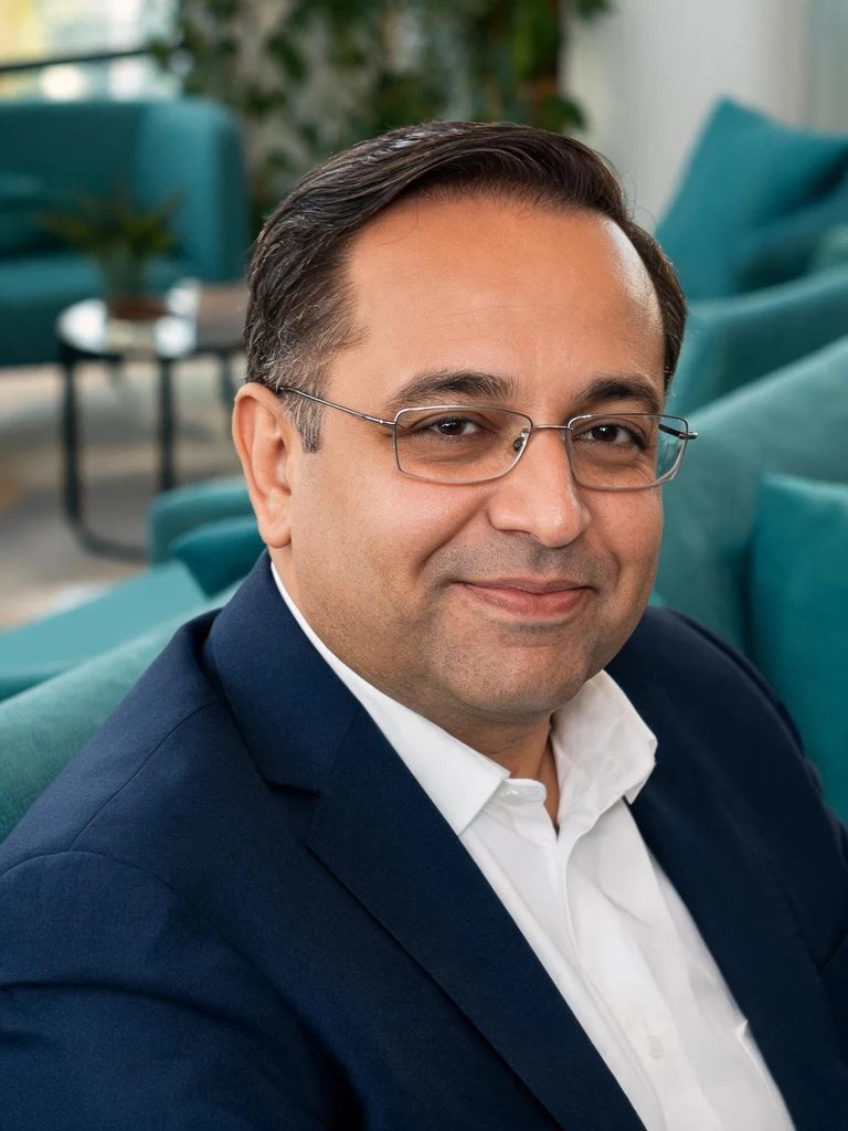 Professional portrait of Omar Haddad